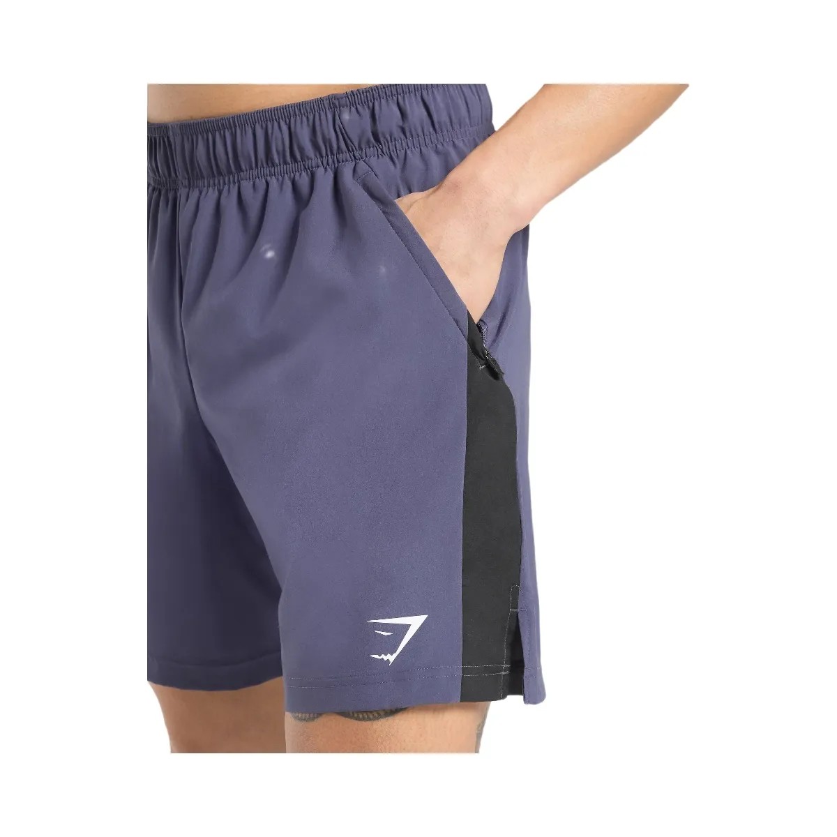 Gymshark Sport  7" Shorts - Weighted Purple/Black - HypeFly India View 5