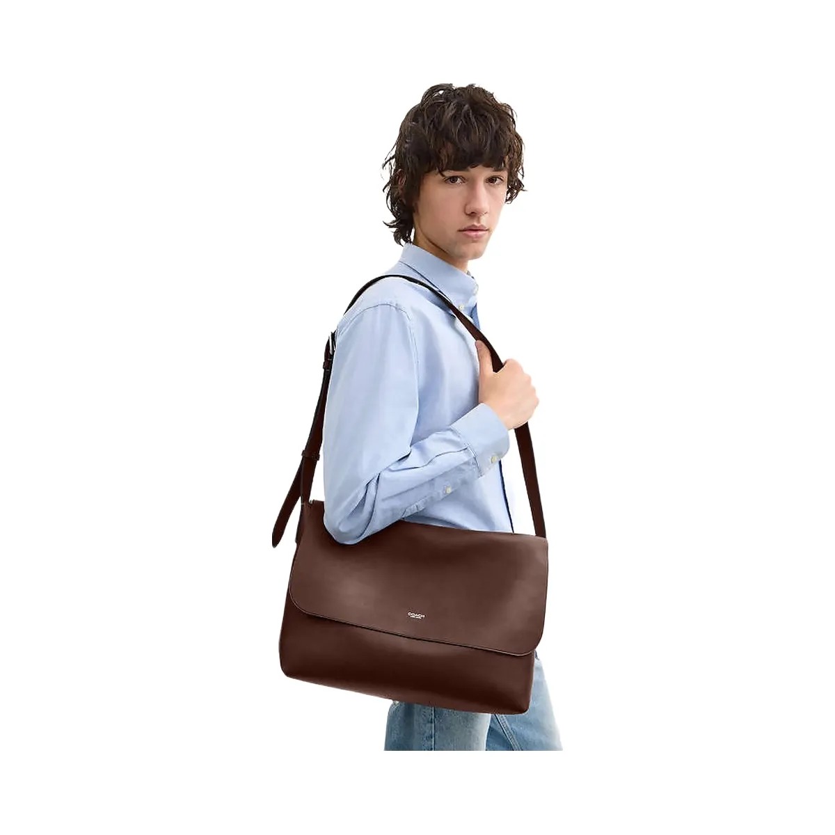 Coach Ludlow Messenger Bag Maple - HypeFly India View 2