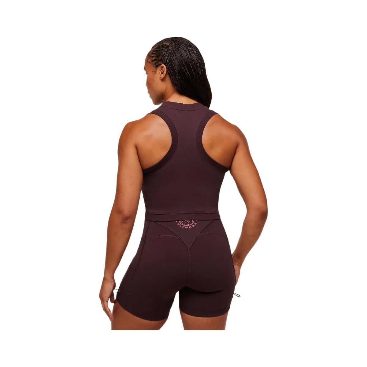 Gymshark Legacy Sleeveless Crop Top - Cherry Purple - HypeFly India View 2