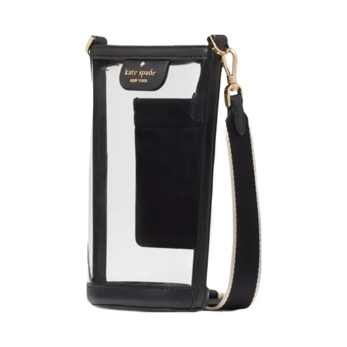 Kate Spade Clare Clear Phone Crossbody Black Multi - HypeFly India View 3
