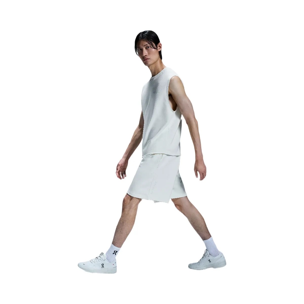 On Open Club Shorts White - HypeFly India View 6