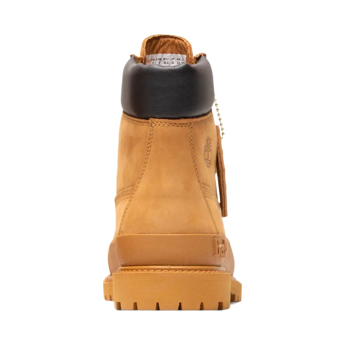 Timberland 6" Boot Premium Bee Line Rubber Toe Wp Wheat Nubuck - HypeFly India View 2