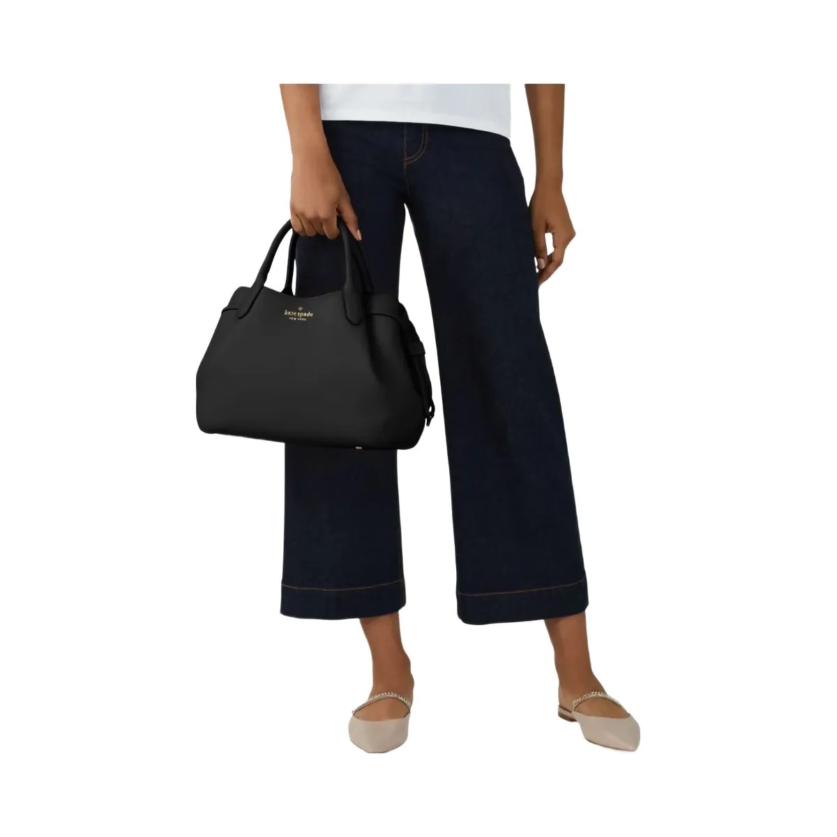 Kate Spade Dumpling Large Satchel Black - HypeFly India View 2