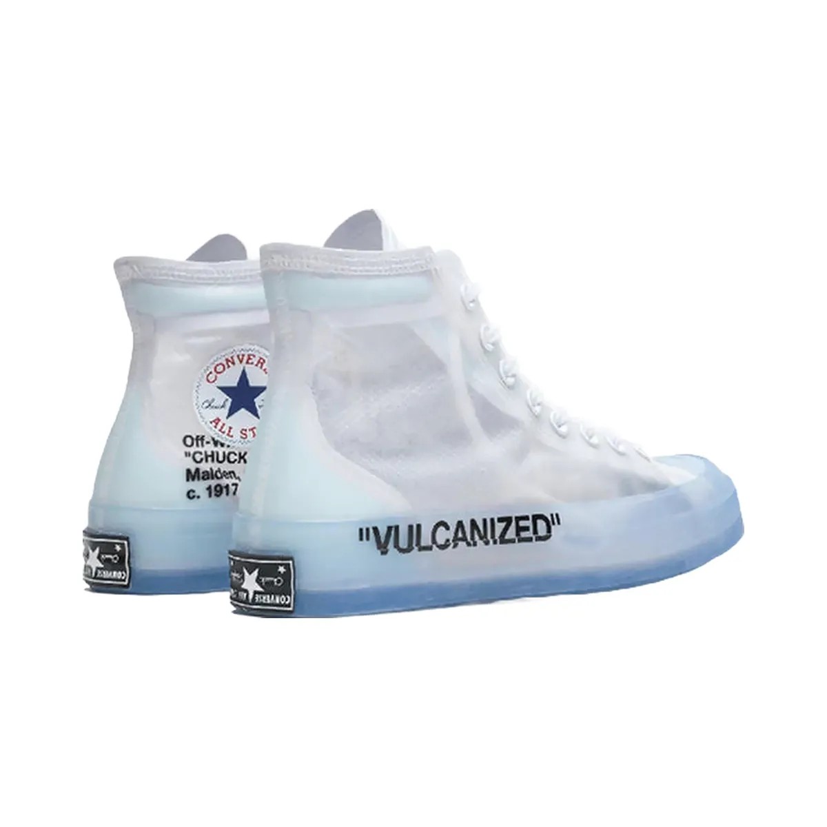 Converse Chuck Taylor All Star Vulcanized Hi Off-White - HypeFly India View 2