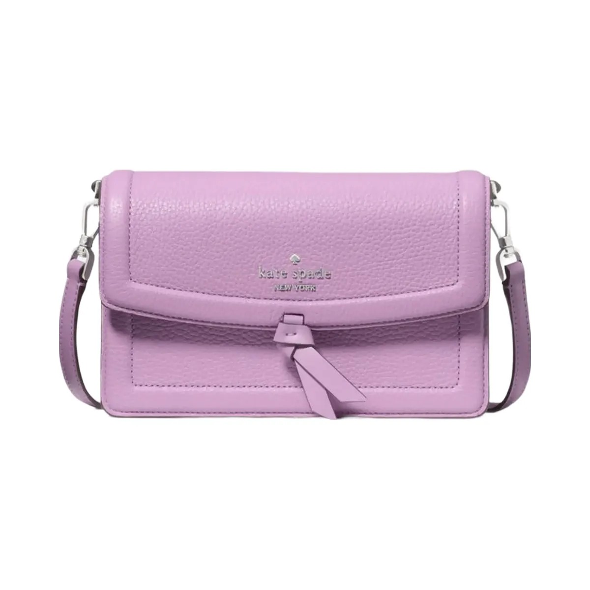 Kate Spade Knott Mini Flap Crossbody Wisteria - HypeFly India View 1