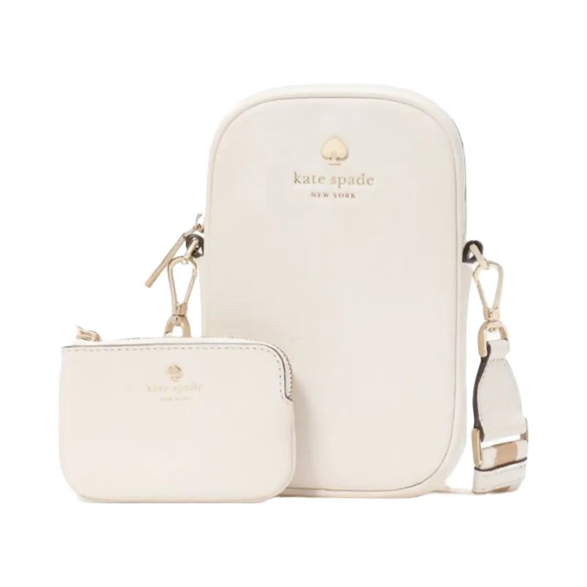 Kate Spade Emma Phone Crossbody Parchment - HypeFly India View 1