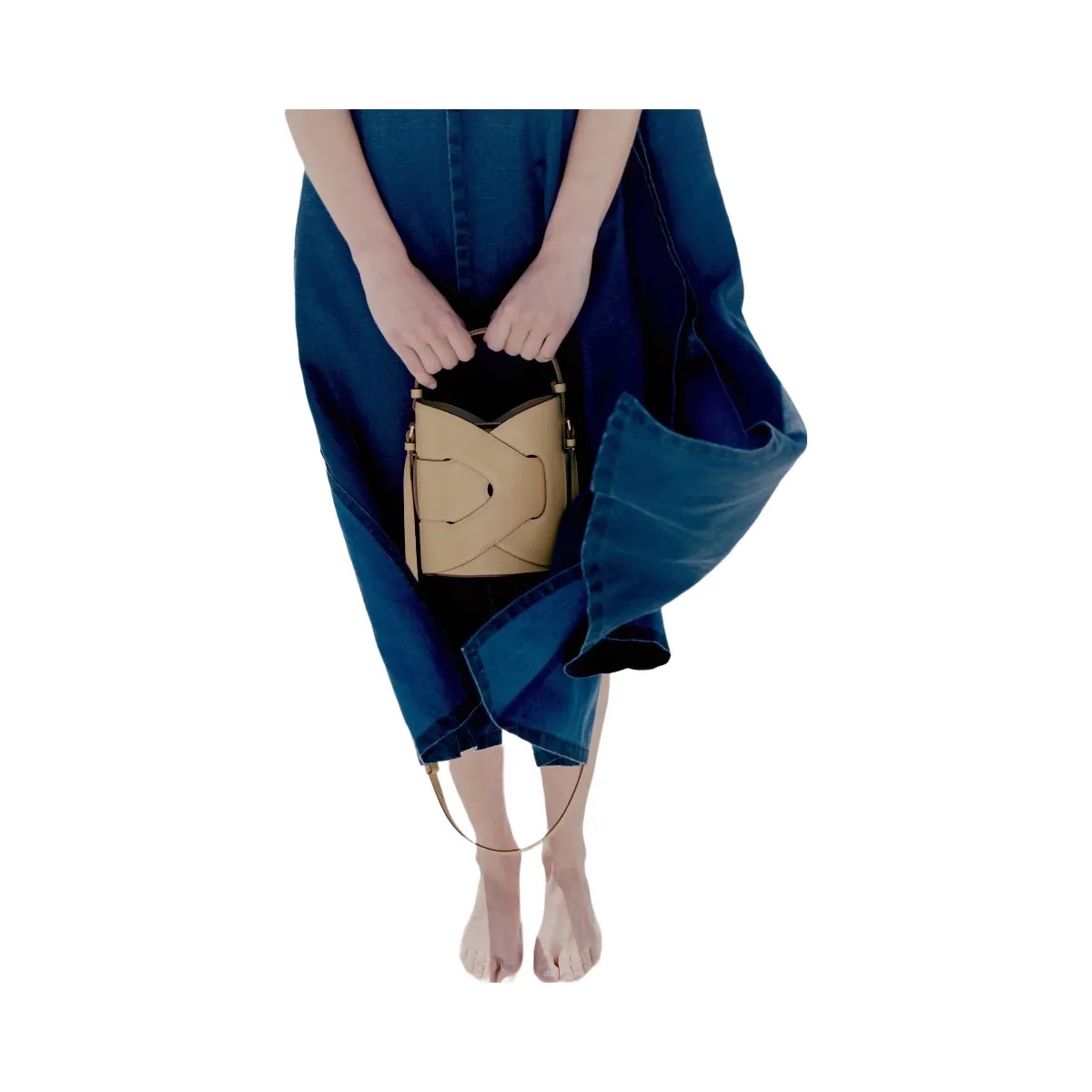 Polene Nodde Seau Sand - HypeFly India View 2