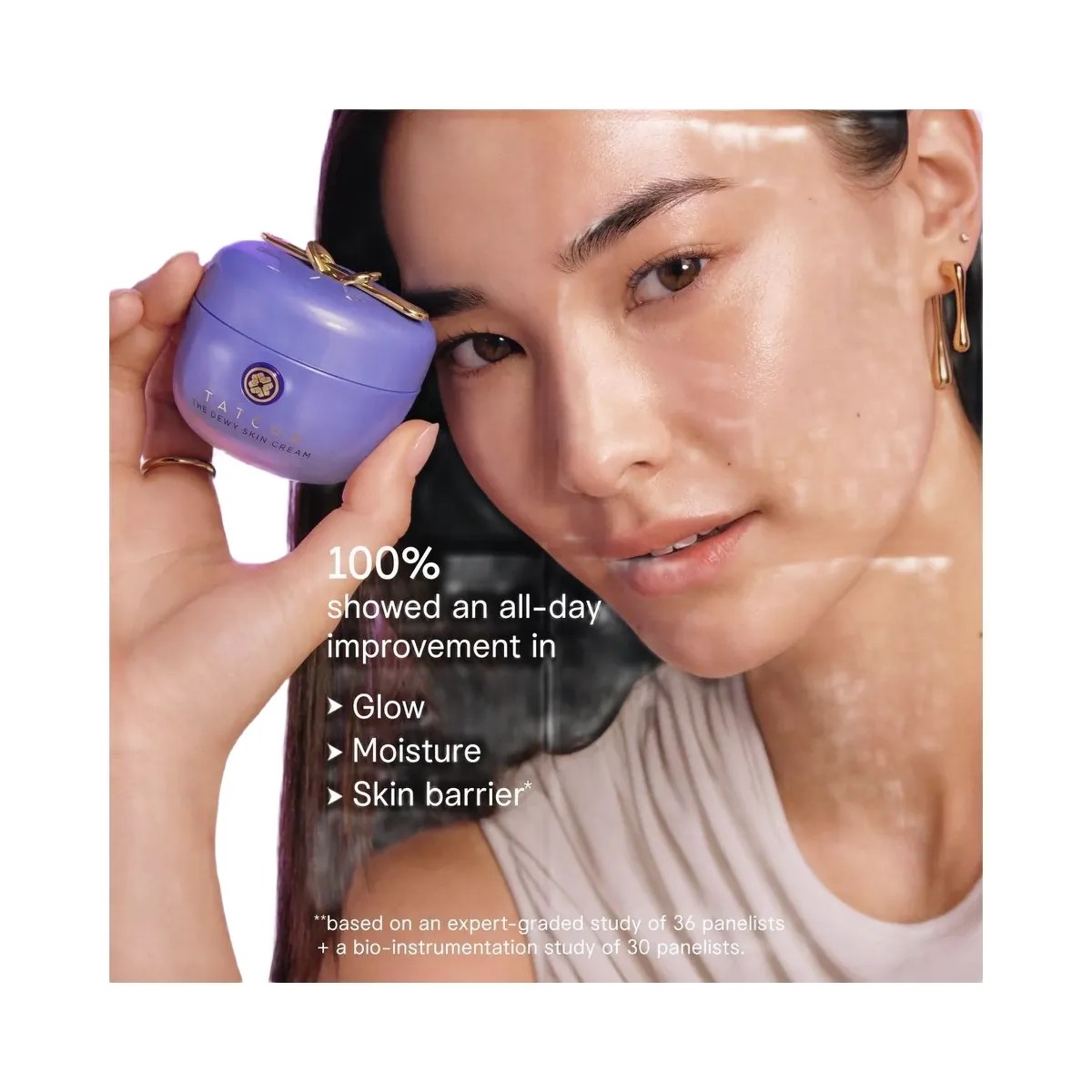 TATCHA The Dewy Skin Cream Line-Plumping Moisturizer - HypeFly India View 3