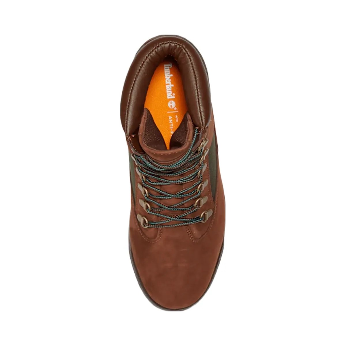 Timberland 6-Inch Waterproof Field Boot Dark Brown Nubuck Men'S - HypeFly India View 3