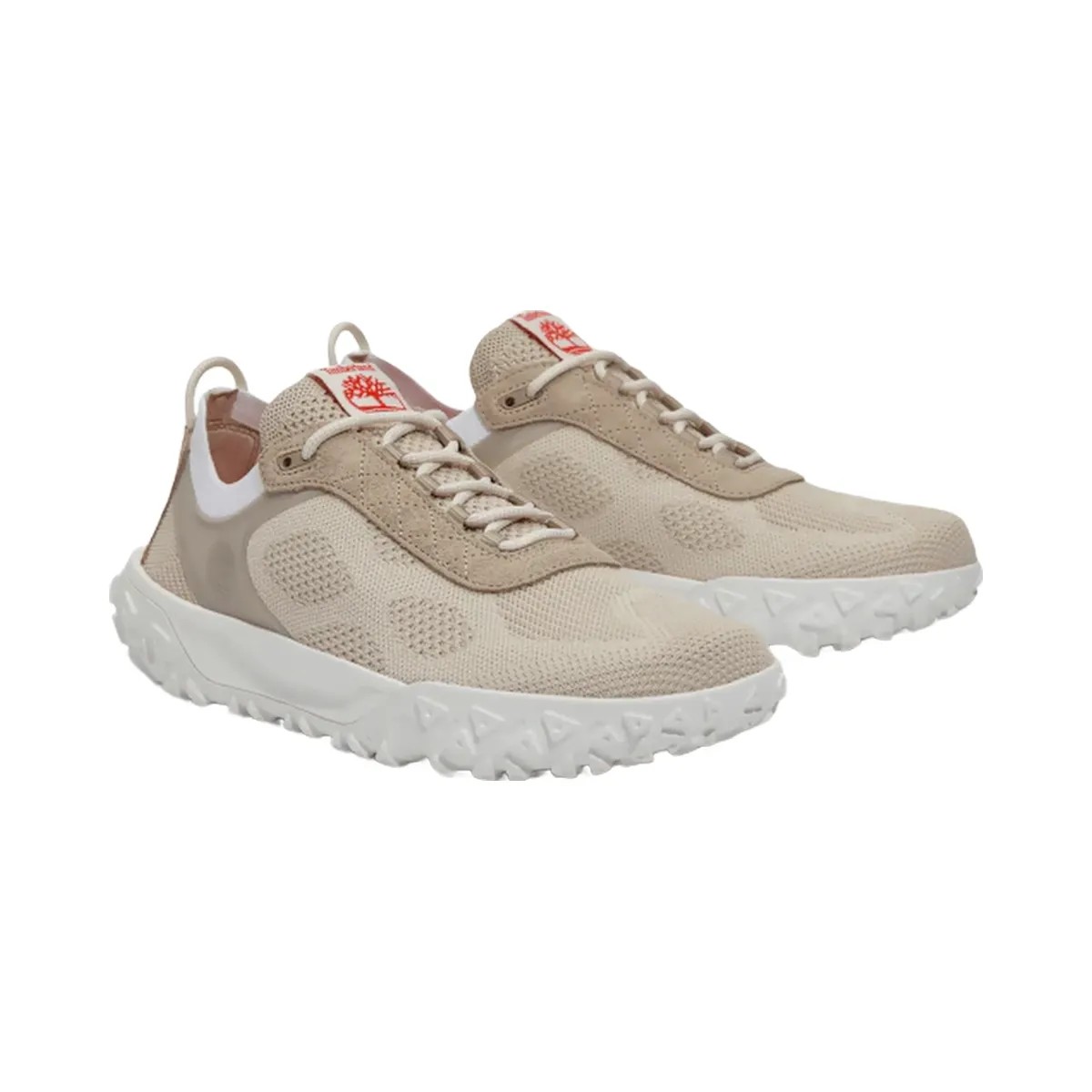 Timberland Greenstride Motion 6 Low Lace-Up Hiking Boot Light Taupe Mesh Men'S - HypeFly India View 1