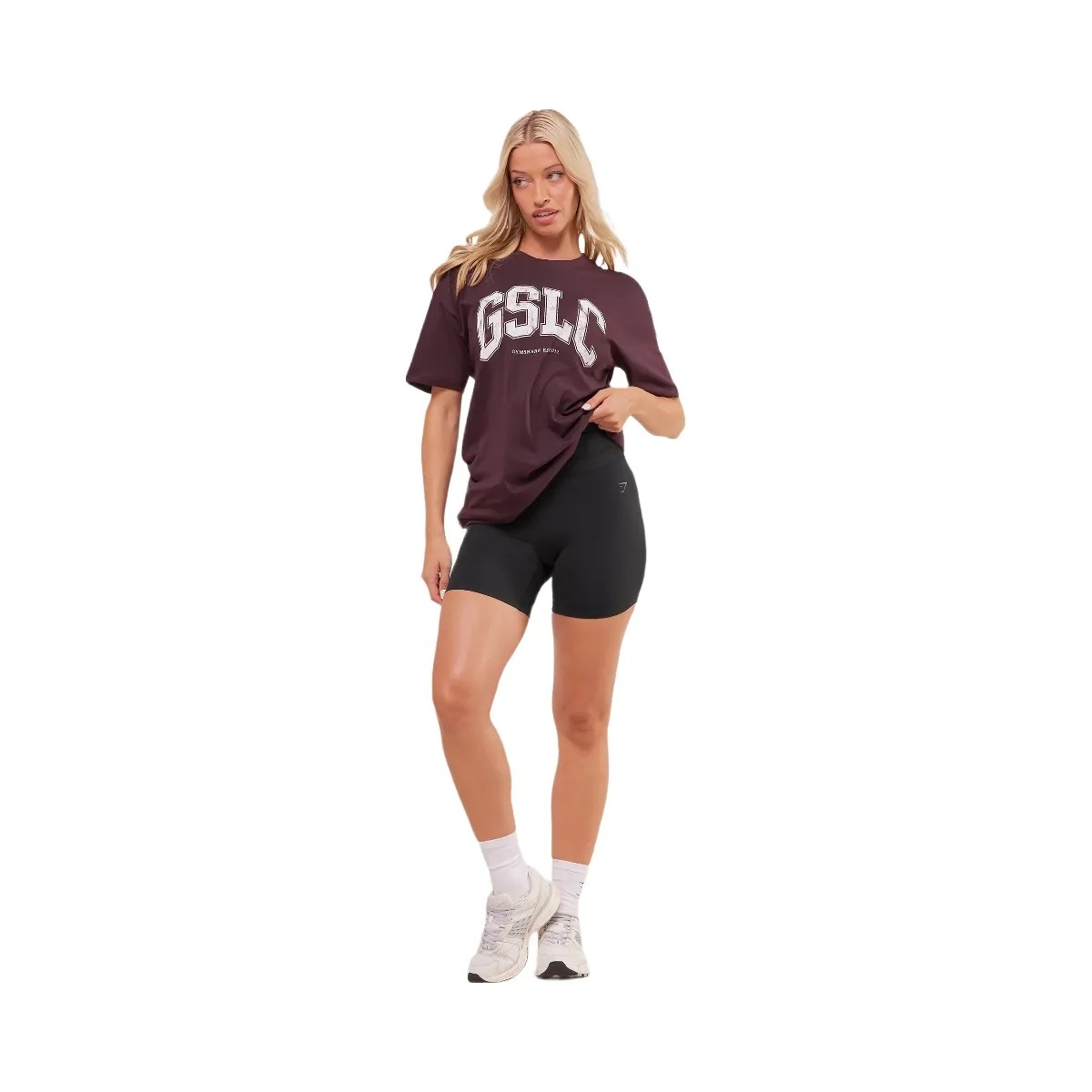 Gymshark GSLC Lifting Club Short Sleeve T-Shirt - Cherry Purple - HypeFly India View 6