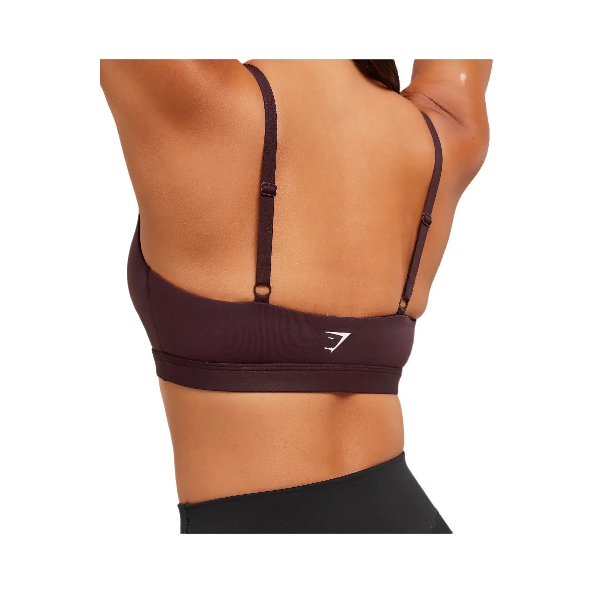 Gymshark Balcony Peekaboo Sports Bra - Cherry Purple - HypeFly India View 5