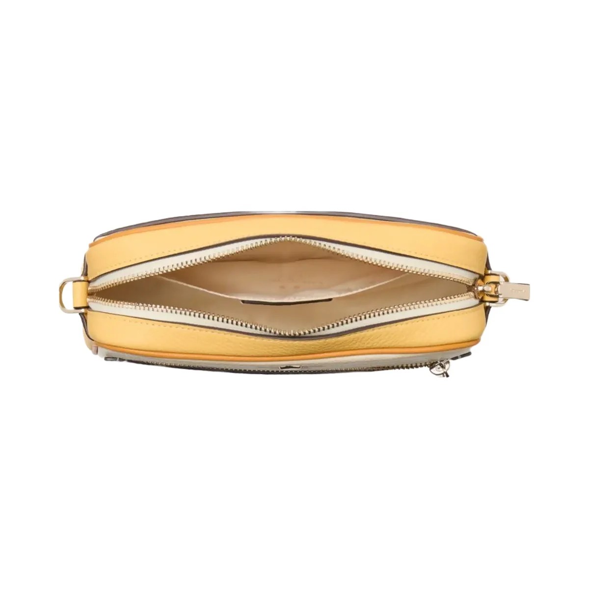 Kate Spade Emma Colorblock Pebbled Leather Large Crossbody Buttermilk Glaze Multi - HypeFly India View 4