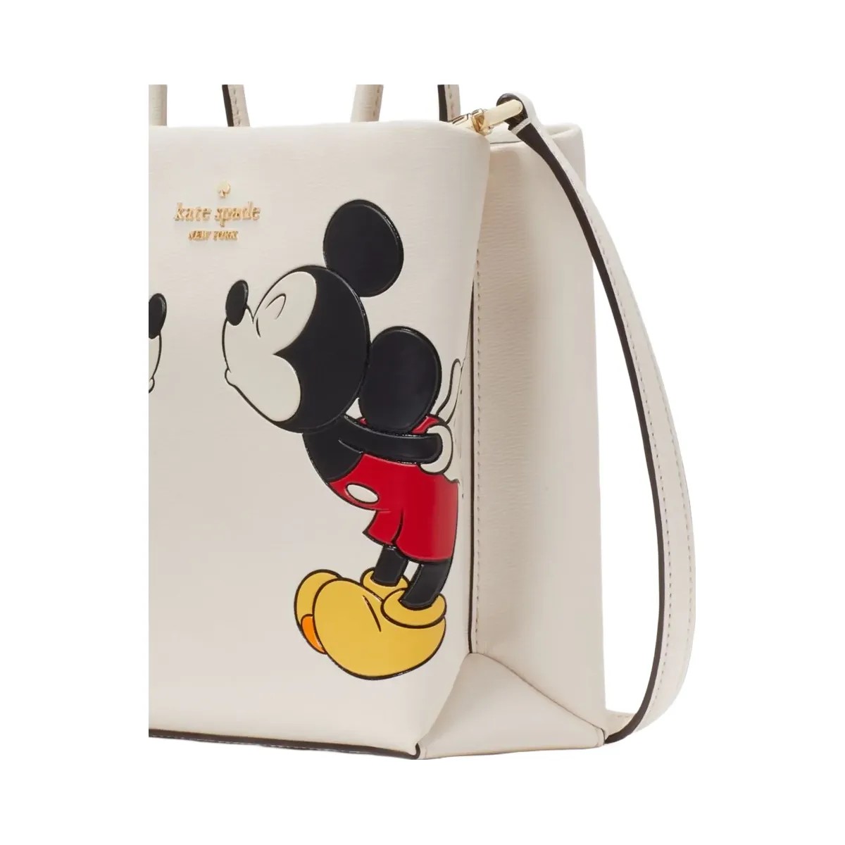 Kate Spade Disney X Kate Spade New York Minnie Mini Tote Parchment Multi - HypeFly India View 6