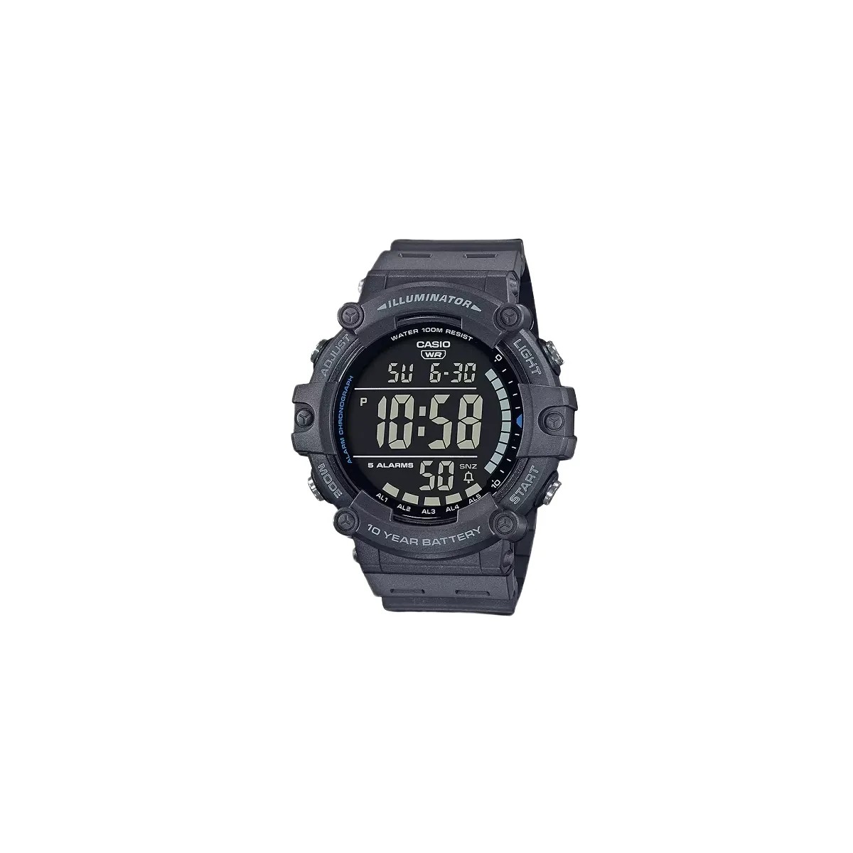 CASIO YOUTH AE-1500 Series AE-1500WH-8BVDF Black - HypeFly India View 1