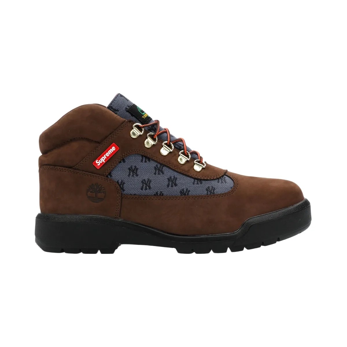 Timberland Field Boot Supreme New York Yankees Brown - HypeFly India View 1