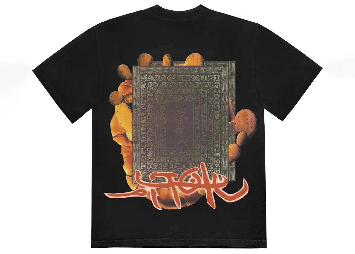 Travis Scott Utopia Manuscript Tee - HypeFly India View 1