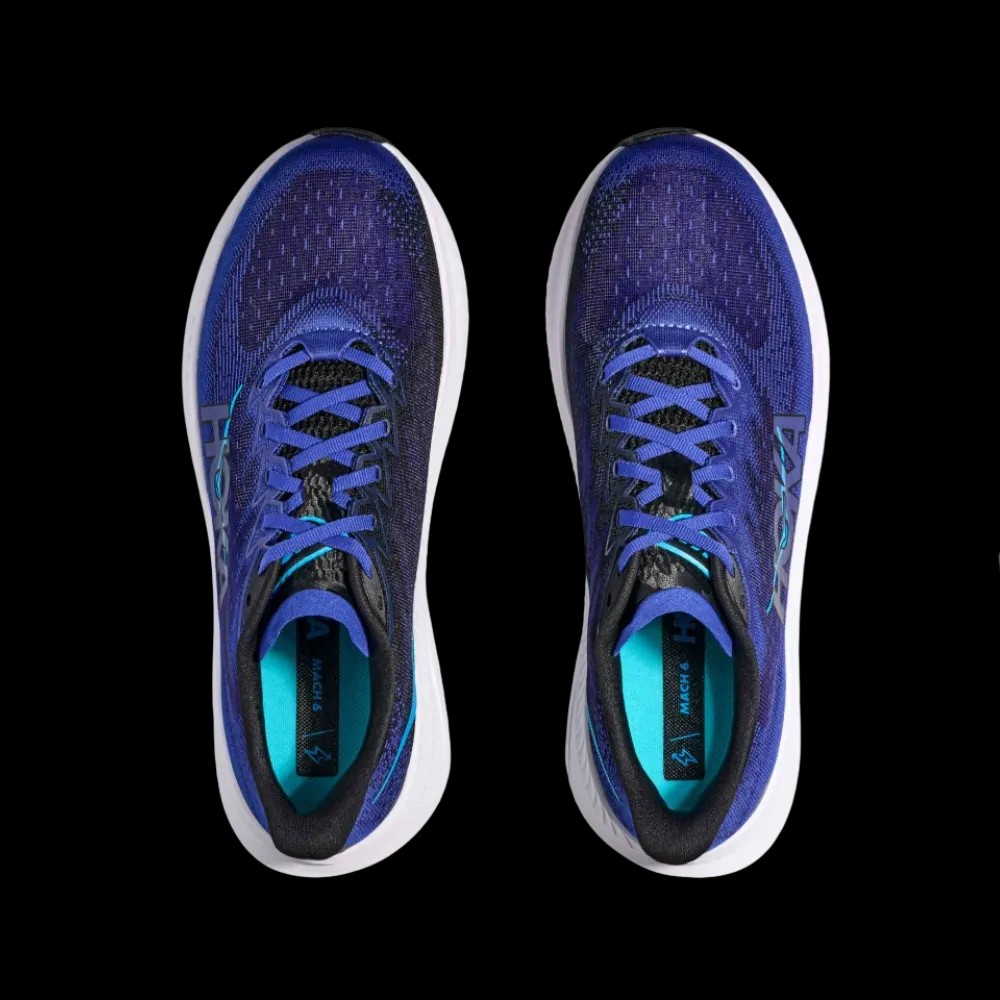 Hoka Mach 6 Black/Night Sky - HypeFly India View 5