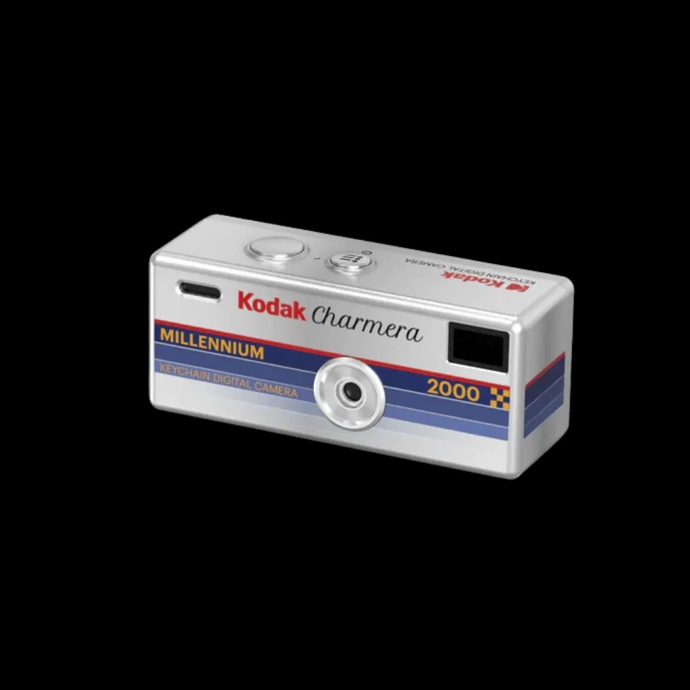 Kodak Charmera Millennium Keychain Digital Camera - White - HypeFly India View 1
