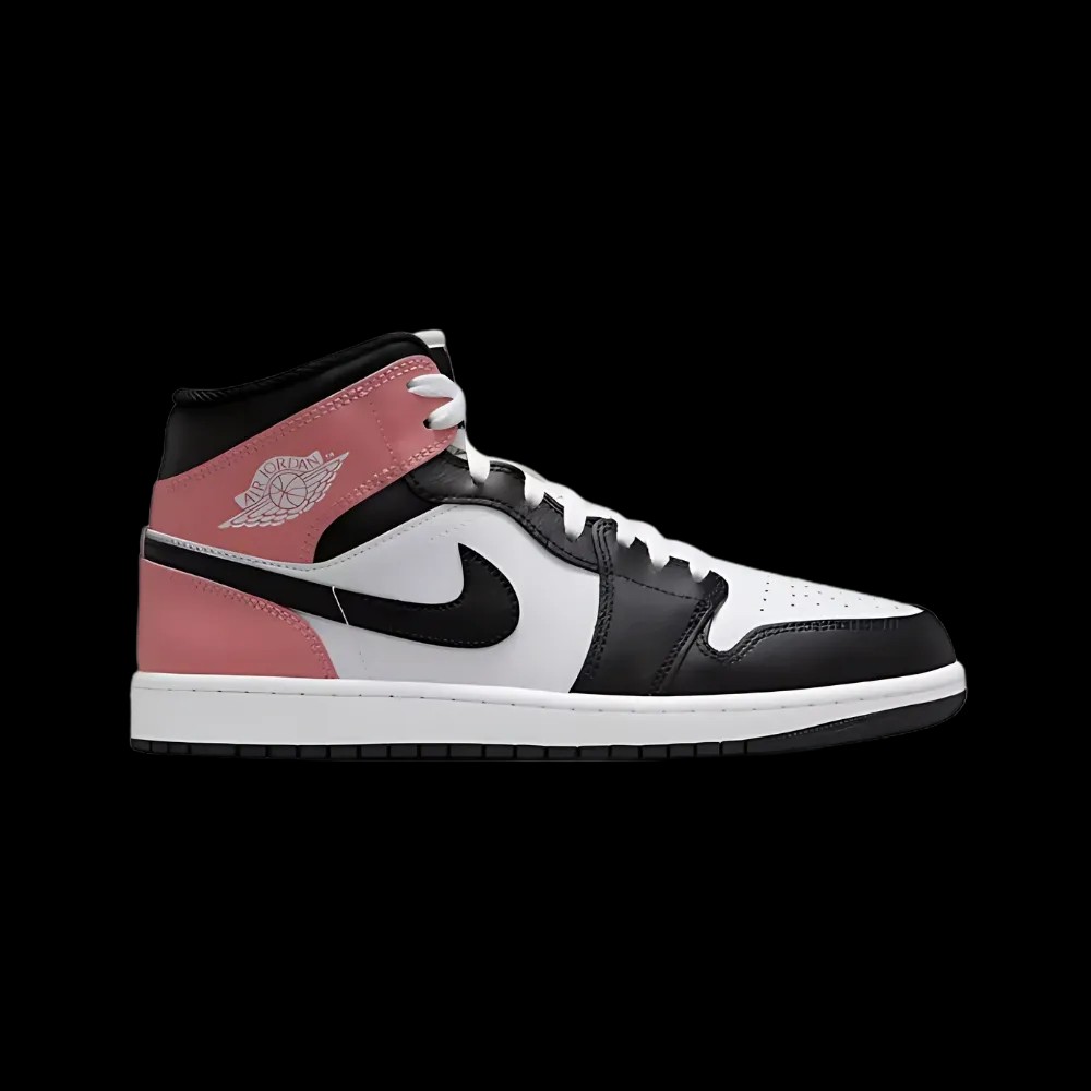 Air Jordan 1 Mid 'Rust Pink' - HypeFly India View 1