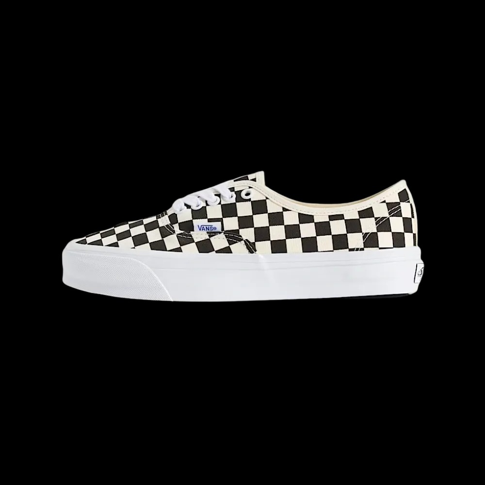 Vans Premium Authentic Checkerboard Shoe Checkerboard Black - HypeFly India View 2