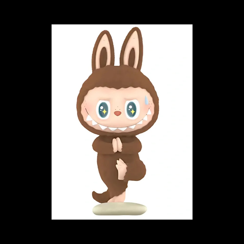Pop Mart THE MONSTERS Labubu Lazy Yoga Series Yoga Coach (Secret Edition) Figure - HypeFly India View 1
