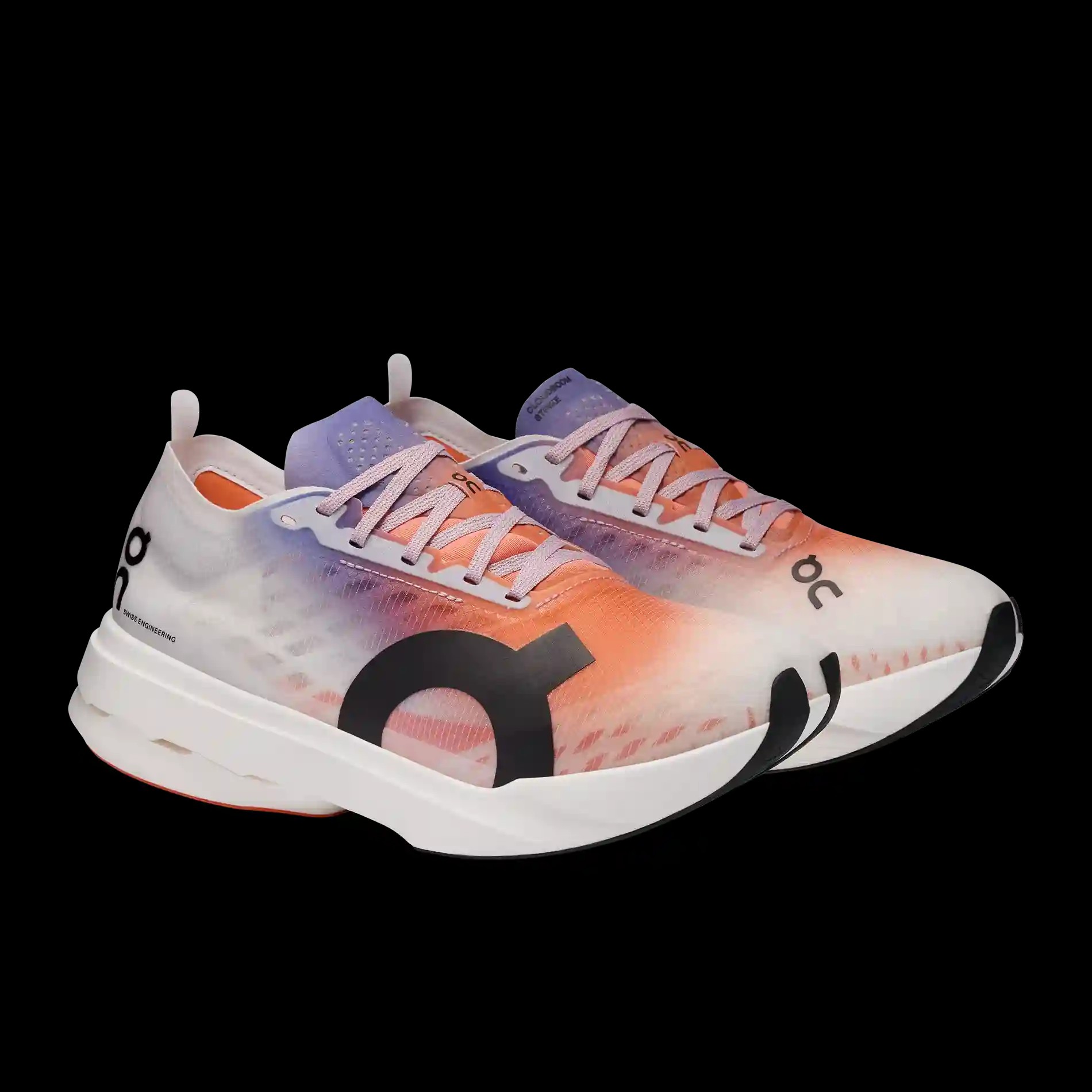 Cloudboom Strike White Flame On Running - HypeFly India View 3