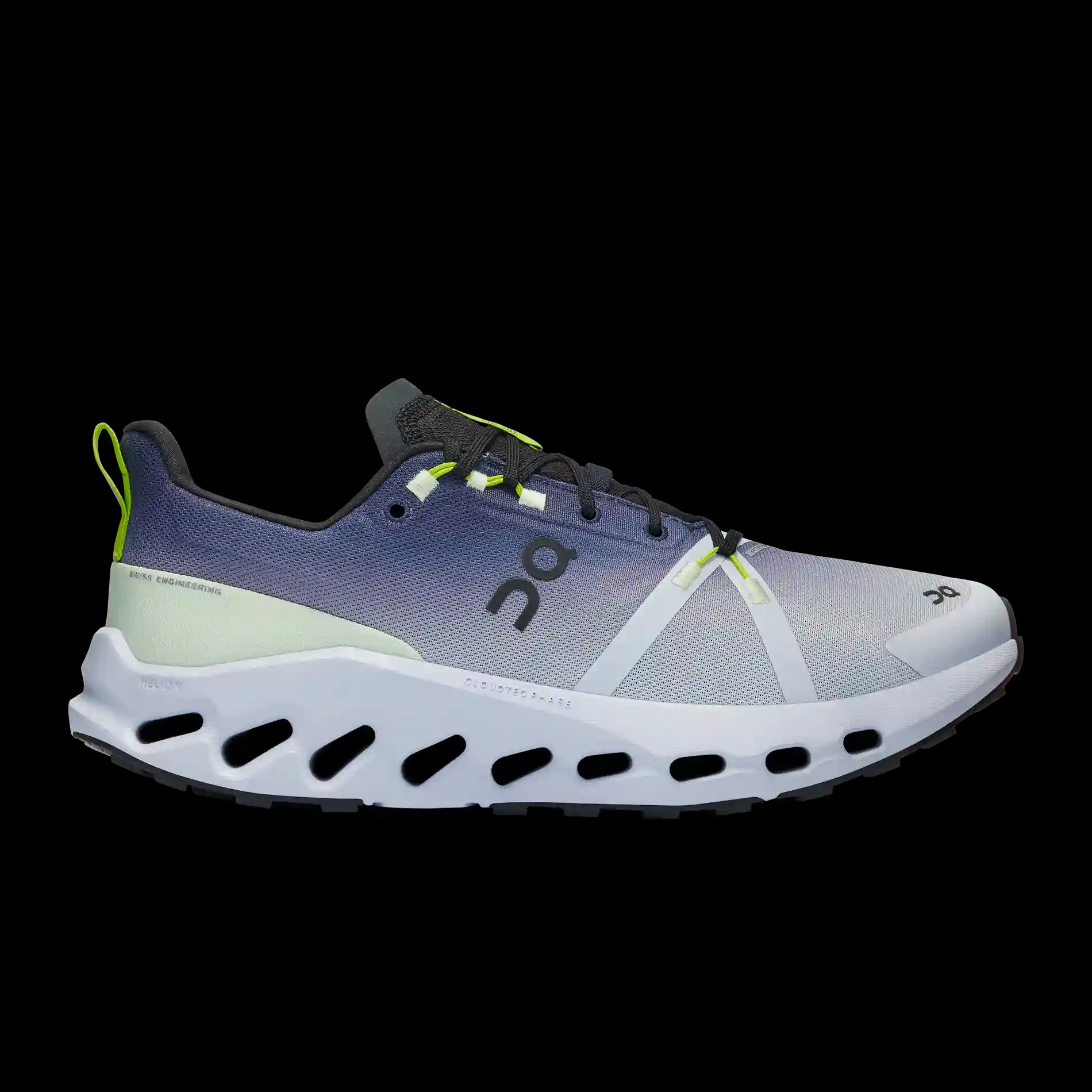 Cloudsurfer Trail Waterproof Black Heather On Running - HypeFly India View 1