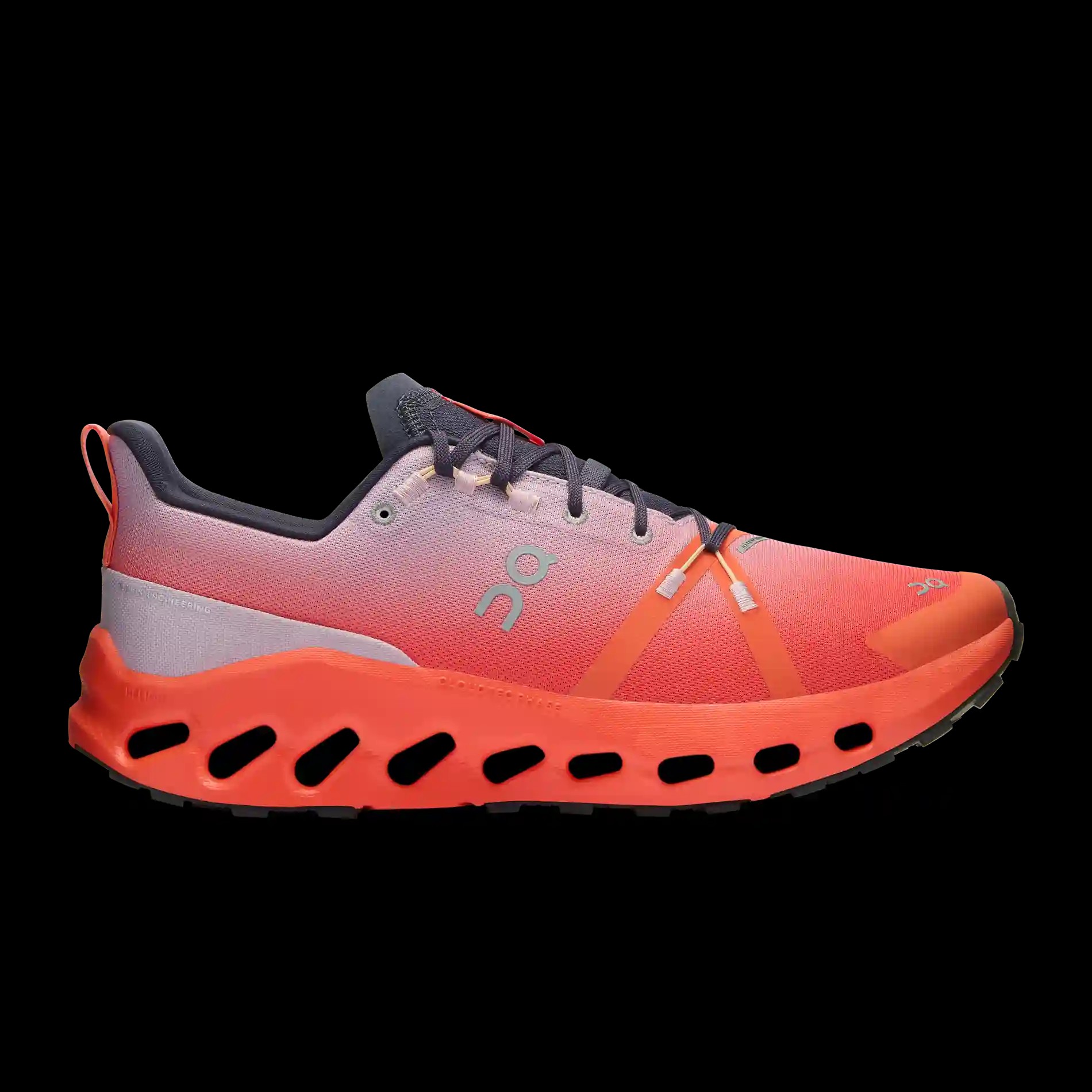 Cloudsurfer Trail Waterproof Mauve Flame On Running - HypeFly India View 1
