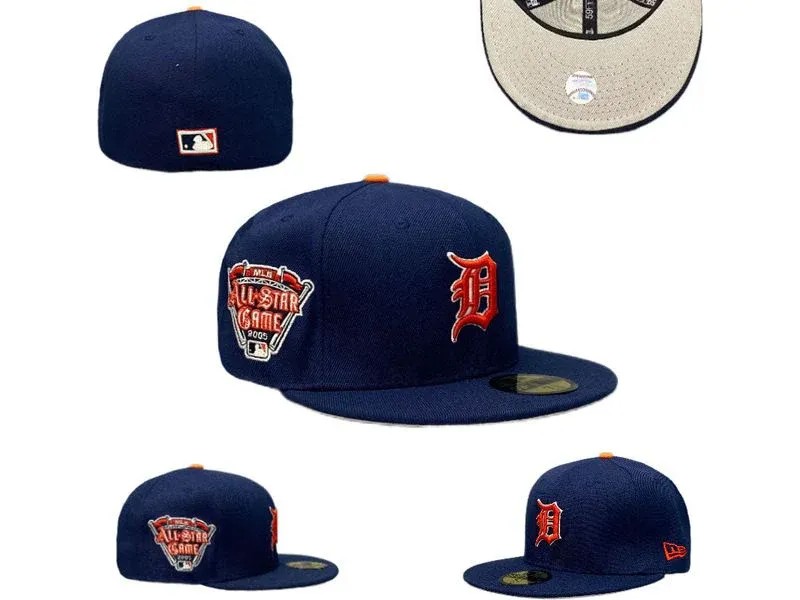 New Era Detroit Tigers Navy Sidepatch - HypeFly India View 1