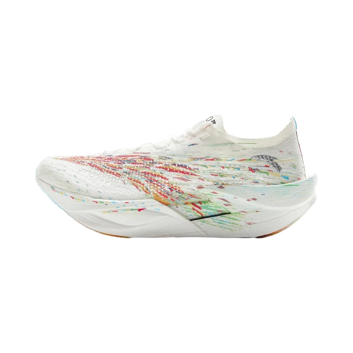 Anta C202 6 Pro White/Red/Green - HypeFly India View 2
