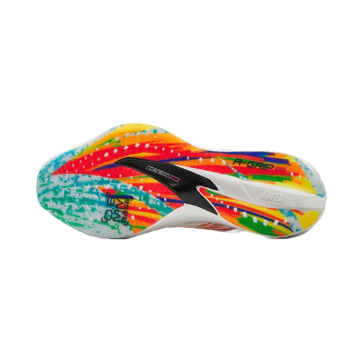 Anta C202 6 Pro White/Red/Green - HypeFly India View 3