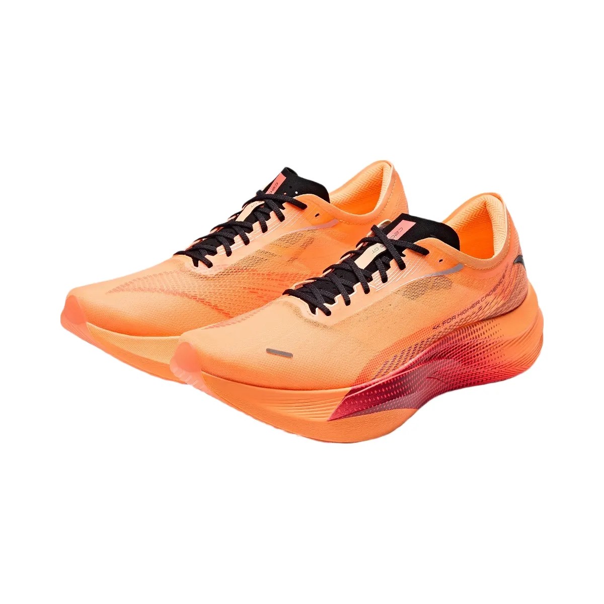 Anta Mens C202 5 GT Orange/Black/Red - HypeFly India View 4