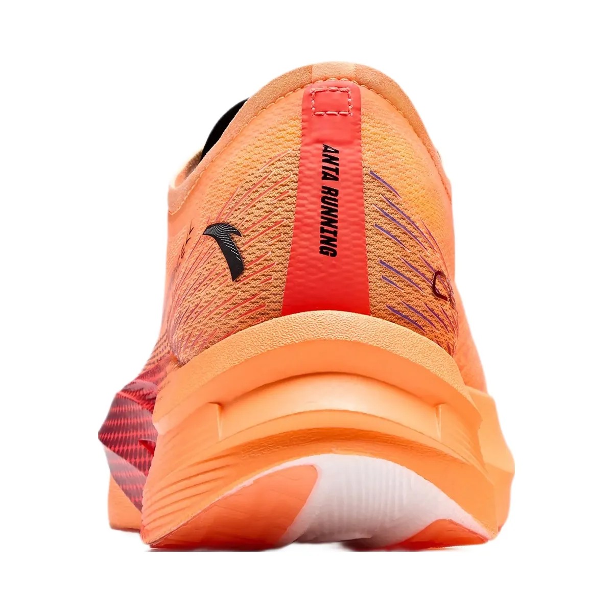 Anta Mens C202 5 GT Orange/Black/Red - HypeFly India View 6
