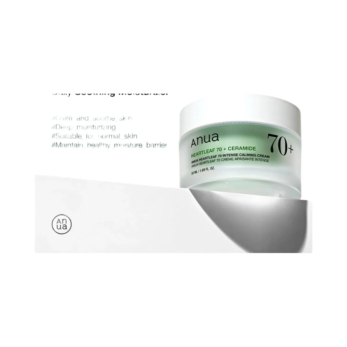 ANUA Heartleaf 70 Intense Calming Cream - HypeFly India View 3