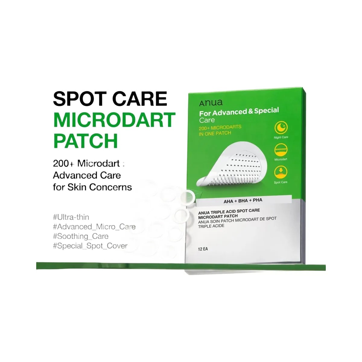 ANUA Triple Acid Spot Care Microdart Patch - HypeFly India View 3