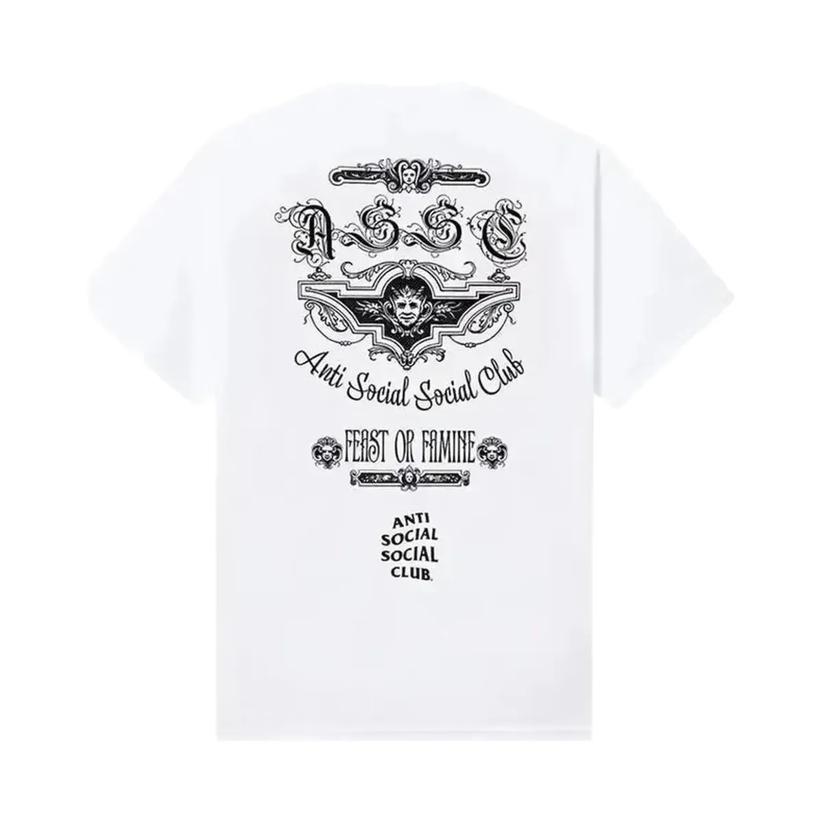 Assc Feast Or Famine T-Shirt White - HypeFly India View 1