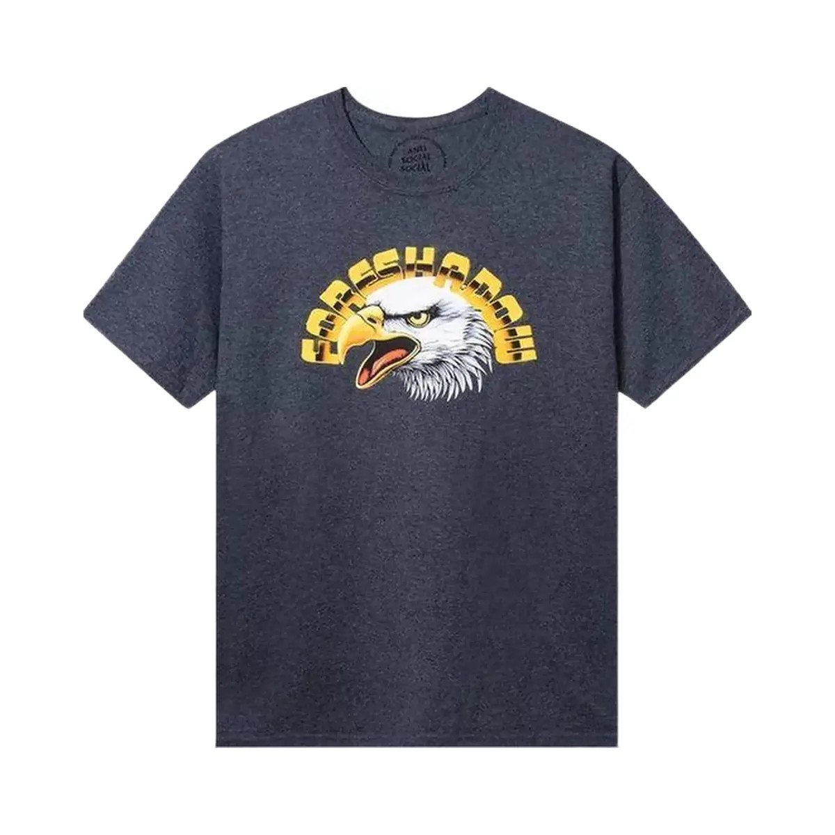 Assc Foreshadow T-Shirt Dark Heather Grey - HypeFly India View 2