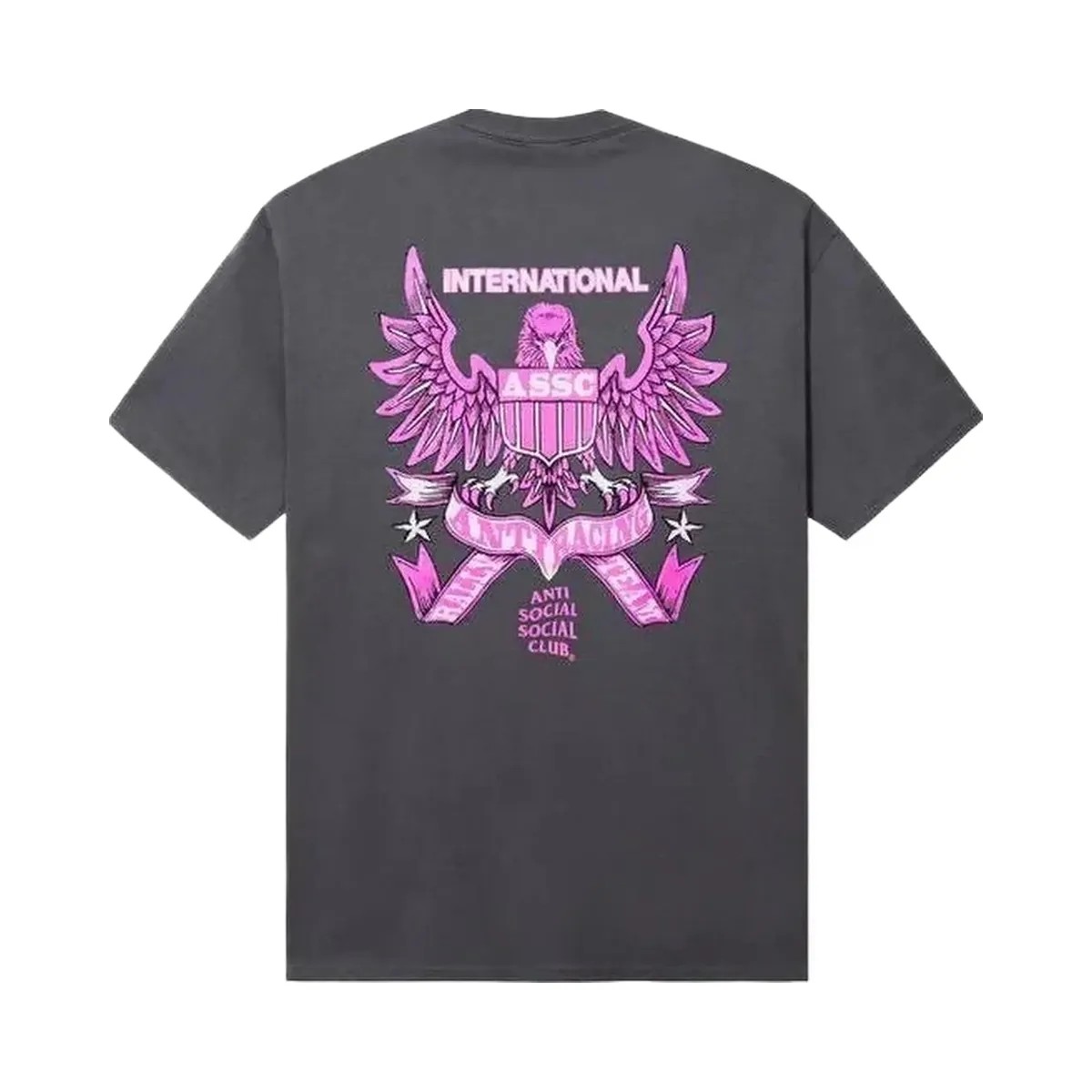 Assc Overanxious T Shirt Charcoal - HypeFly India View 1
