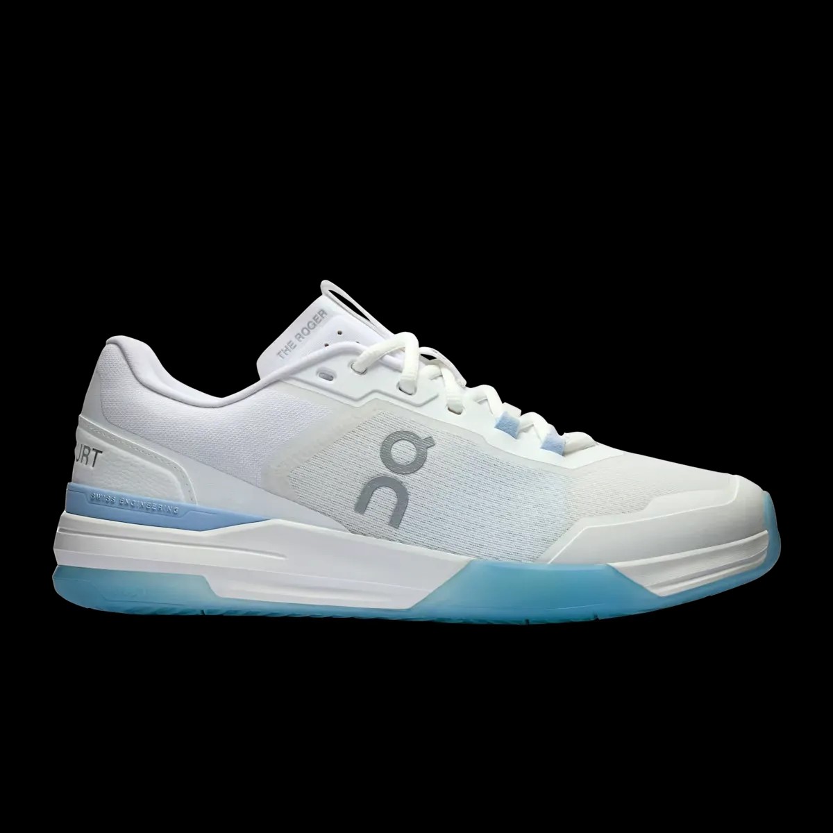 THE ROGER Advantage Pro White | Chambray - HypeFly India View 1
