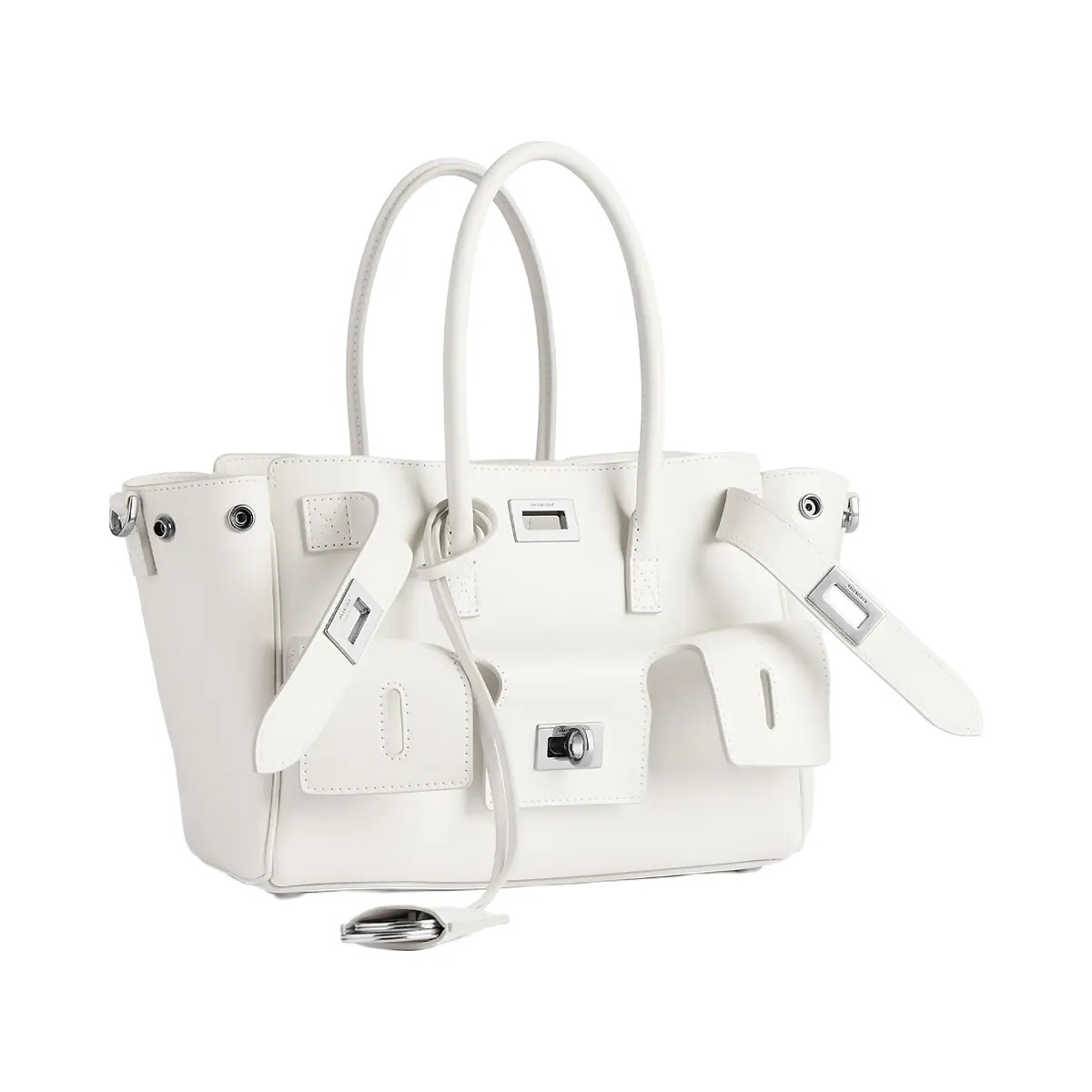 Balenciaga Bel Air Carry All Mini Tote Bag - HypeFly India View 6
