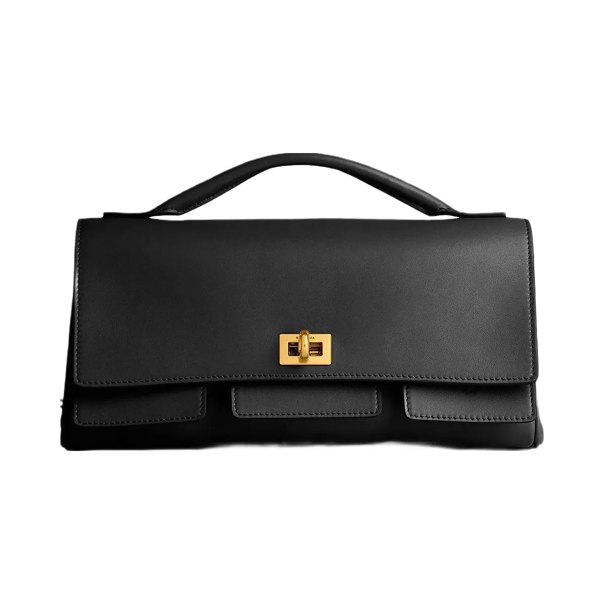 Balenciaga Bel Air Small Clutch on Strap - HypeFly India View 3