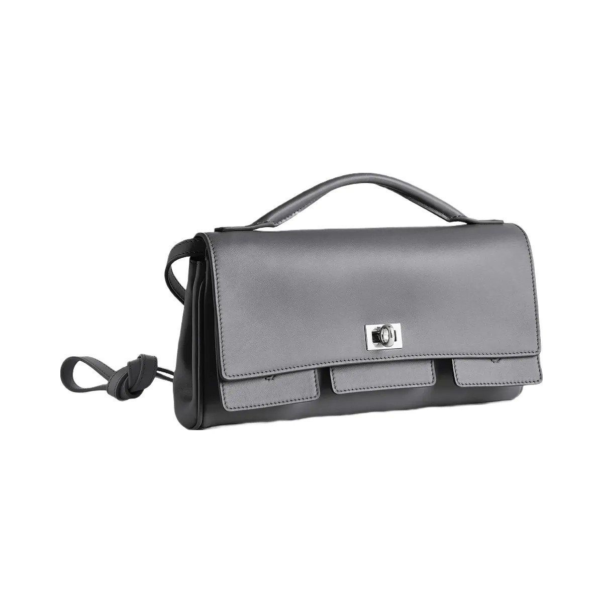 Balenciaga Bel Air Small Clutch on Strap - HypeFly India View 5