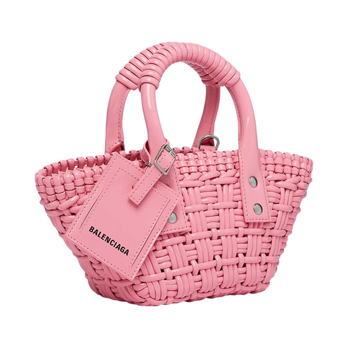 Balenciaga Bistro XXS Basket With Strap - HypeFly India View 3