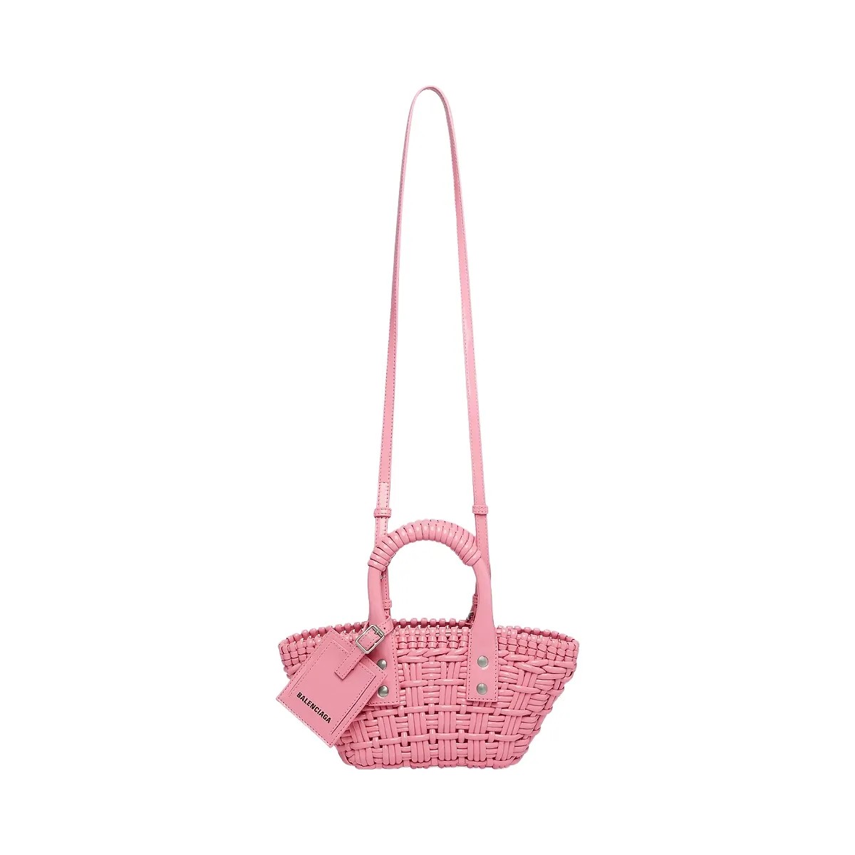 Balenciaga Bistro XXS Basket With Strap - HypeFly India View 6