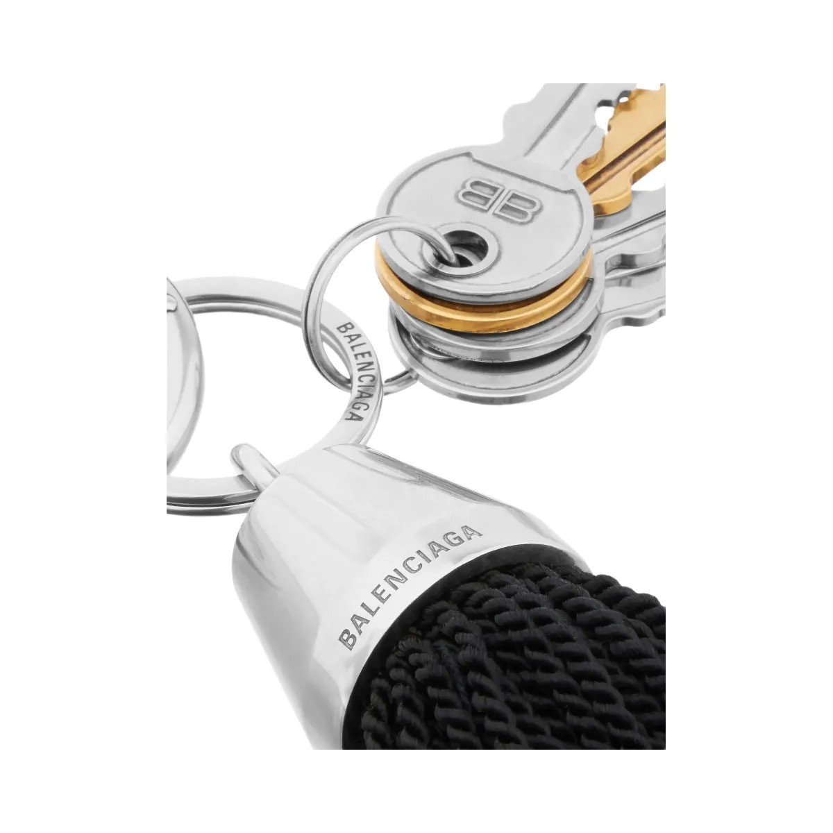 Balenciaga Charm Keychain Pompom - HypeFly India View 3