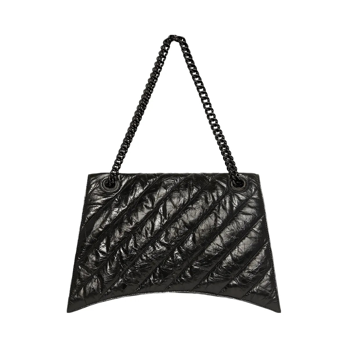 Balenciaga Crush Large Chain Bag Quilted - HypeFly India View 6