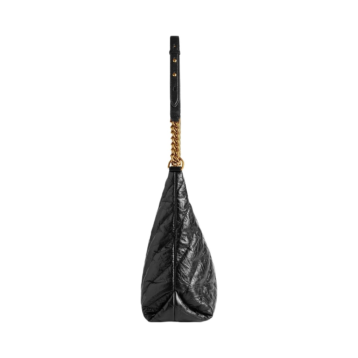 Balenciaga Crush Medium Quilted Hobo Bag - HypeFly India View 5
