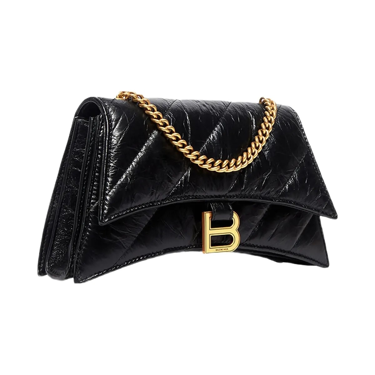 Balenciaga Crush XS Quilted Chain Bag - HypeFly India View 2