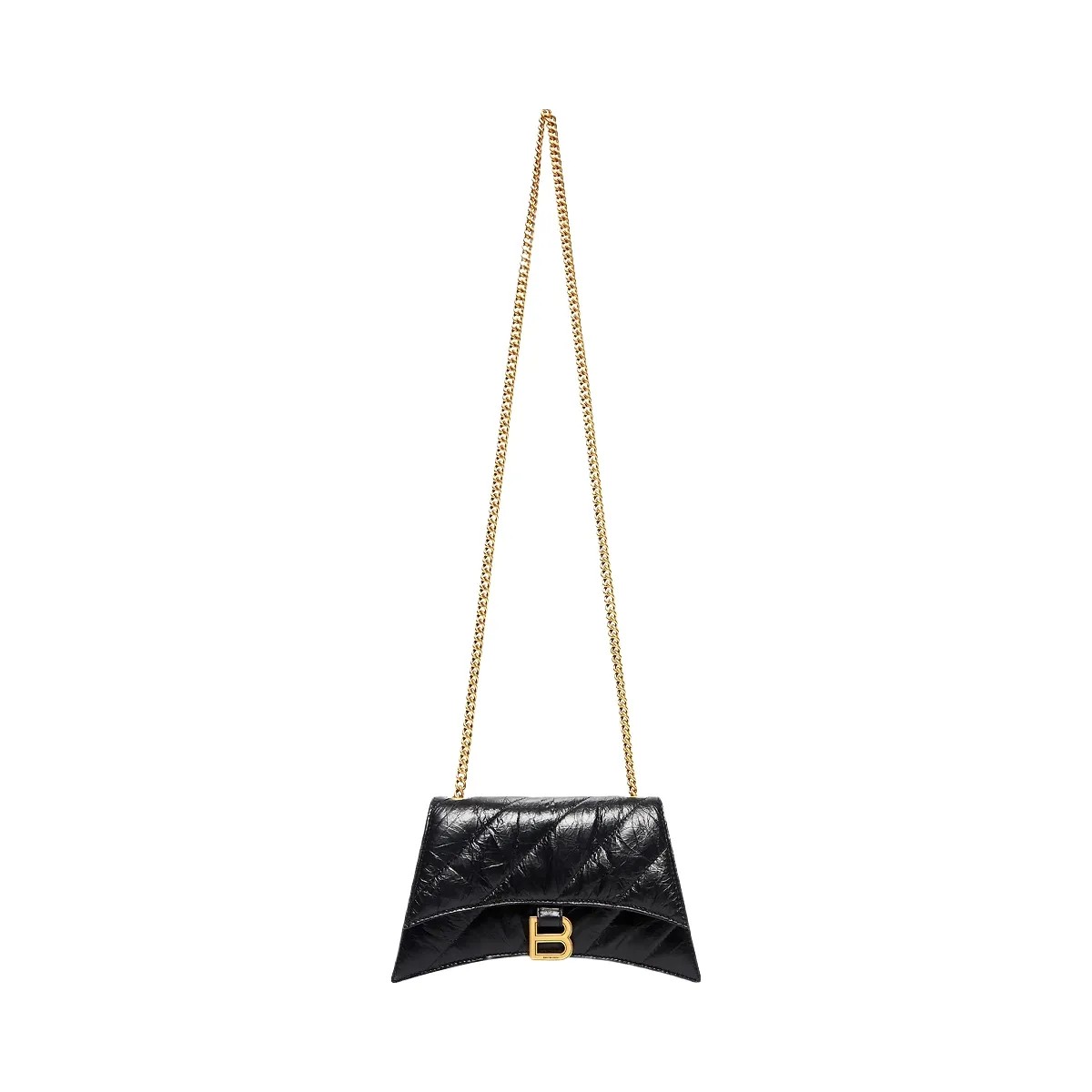 Balenciaga Crush XS Quilted Chain Bag - HypeFly India View 6